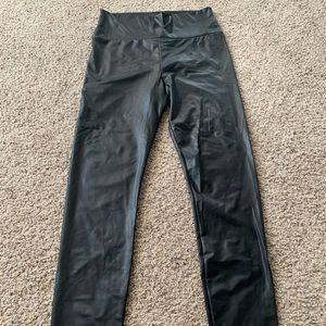 Pleather leggings